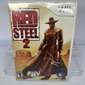 Red Steel 2 Nintendo Wii Video Game Complete with Case Disc Manual